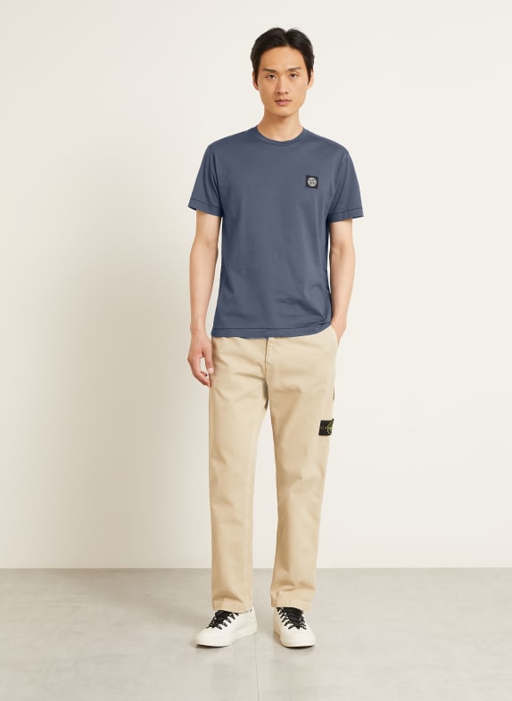 STONE ISLAND T-shirt BLAUWGRIJS