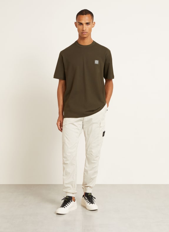 STONE ISLAND T-Shirt DUNKELGRÜN