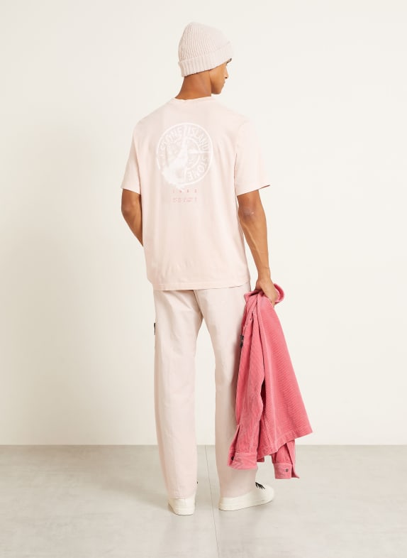 STONE ISLAND T-shirt ROSÉ