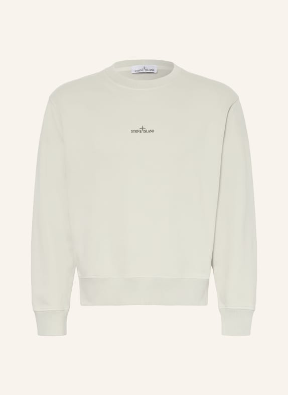 STONE ISLAND Sweatshirt BEIGE / DARK BROWN / BROWN