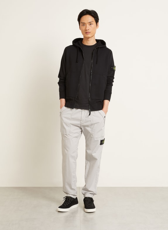 STONE ISLAND Sweatvest ZWART