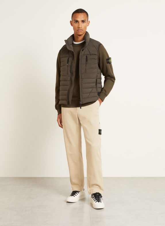 STONE ISLAND Sweatshirt MARRON FONCÉ