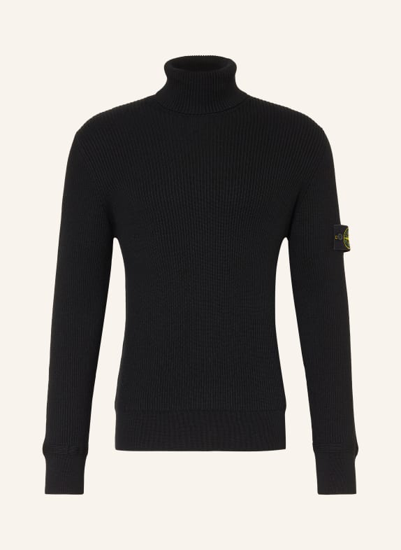 STONE ISLAND Polotröja SVART