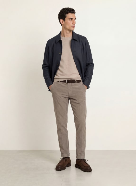 BOGLIOLI Overjacket van gemengde materialen DONKERBLAUW