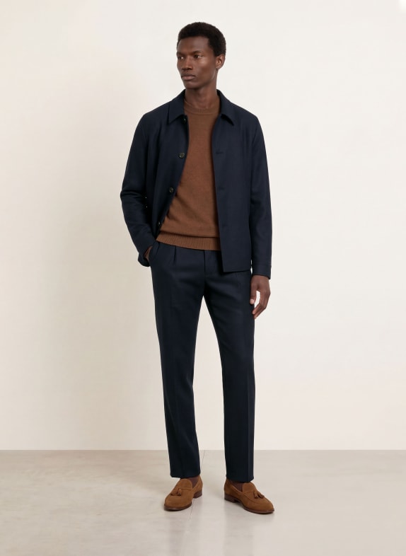 BOGLIOLI Chino Slim Fit DONKERBLAUW