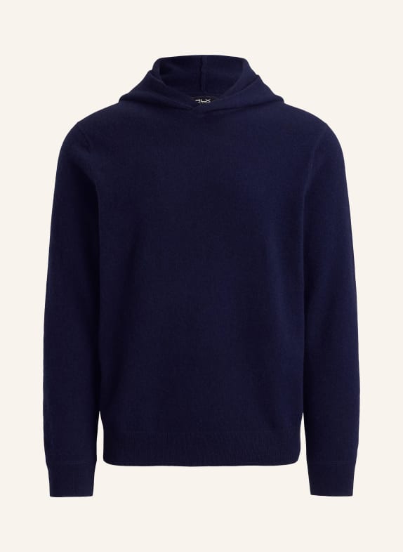 RLX RALPH LAUREN Hanorac cu glugă din cașmir ALBASTRU ÎNCHIS