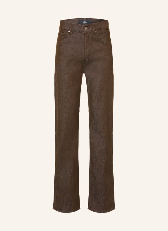7 for all mankind EASY STRAIGHT Jeans, Straight Fit 3TW Brown