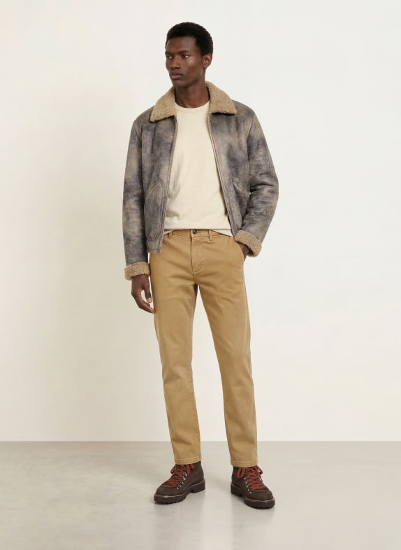 7 for all mankind Chino SLIMMY CHINO Regular Slim Fit BEIGE