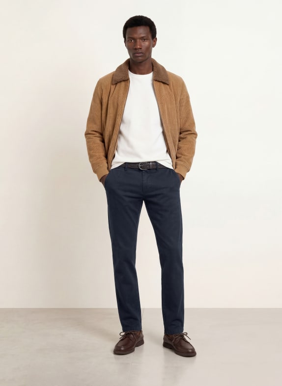 7 for all mankind Chino SLIMMY CHINO Regular Slim Fit MØRKEBLÅ