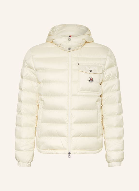 MONCLER Daunenjacke VERITH mit abnehmbarer Kapuze ECRU