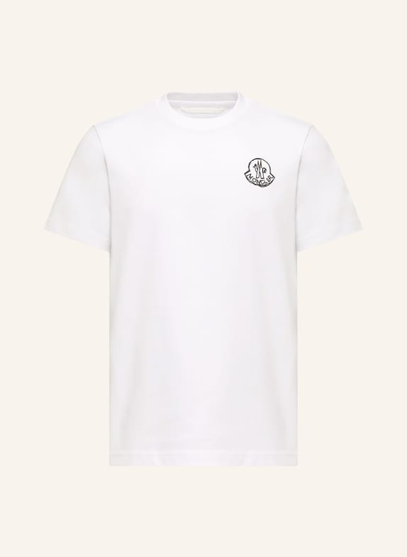 MONCLER T-shirt BIAŁY