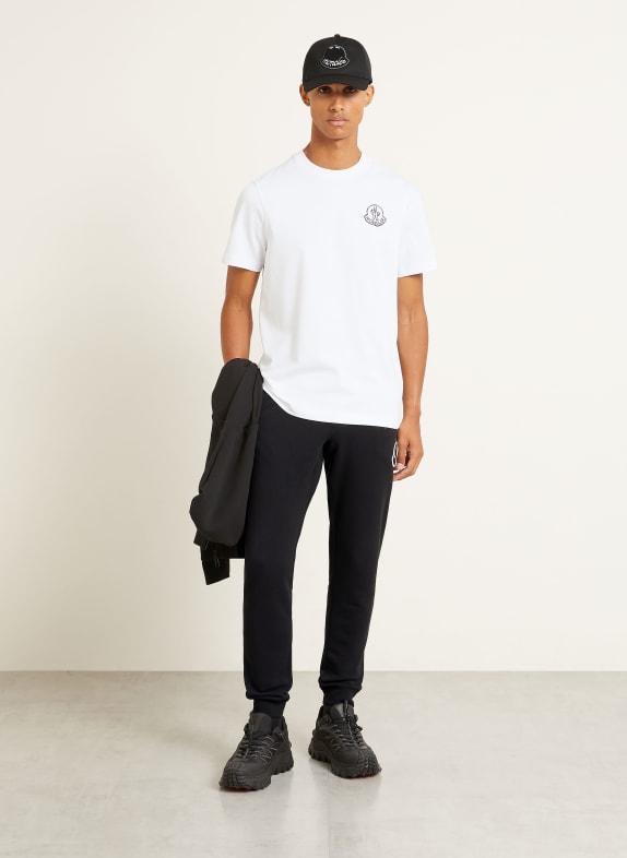 MONCLER T-shirt BLANC