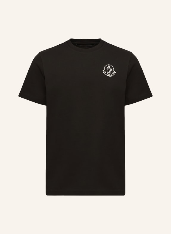 MONCLER T-shirt ZWART