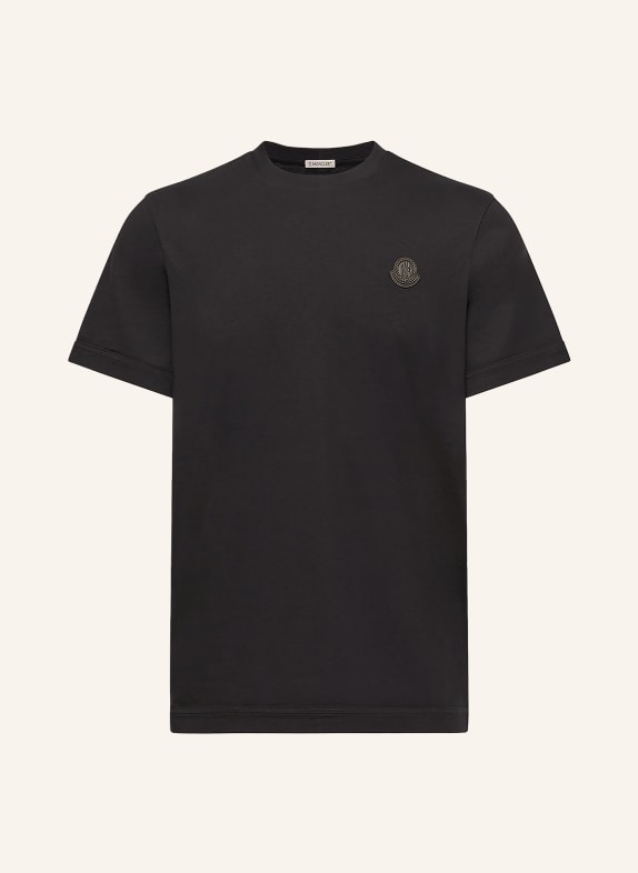 MONCLER T-shirt ZWART