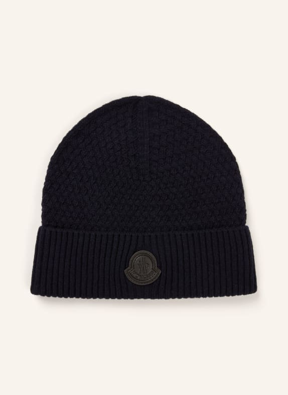 MONCLER Mössa MÖRKBLÅ