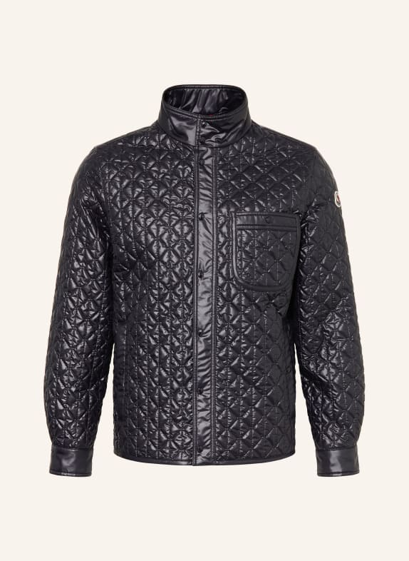 MONCLER Kurtka pikowana GRANATOWY