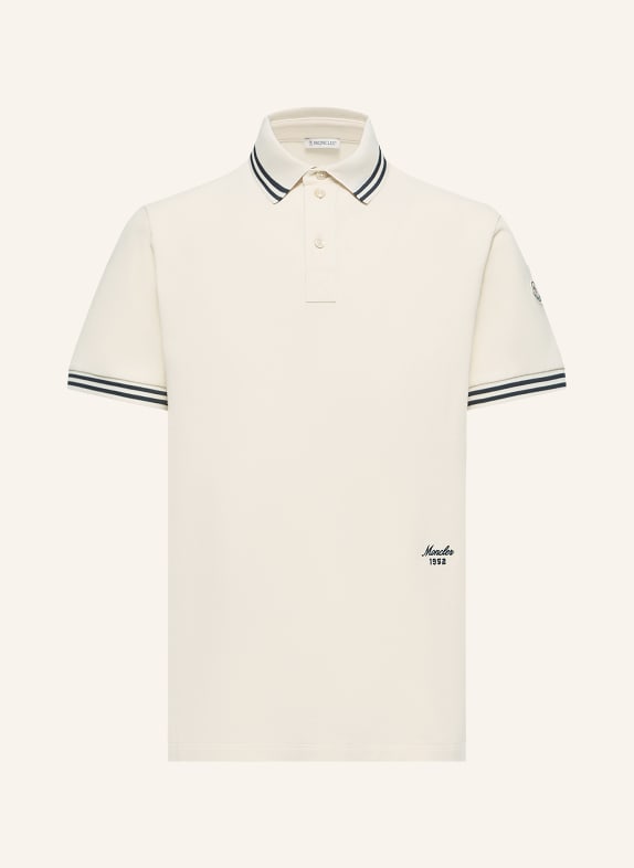MONCLER Piqué-Poloshirt BEIGE