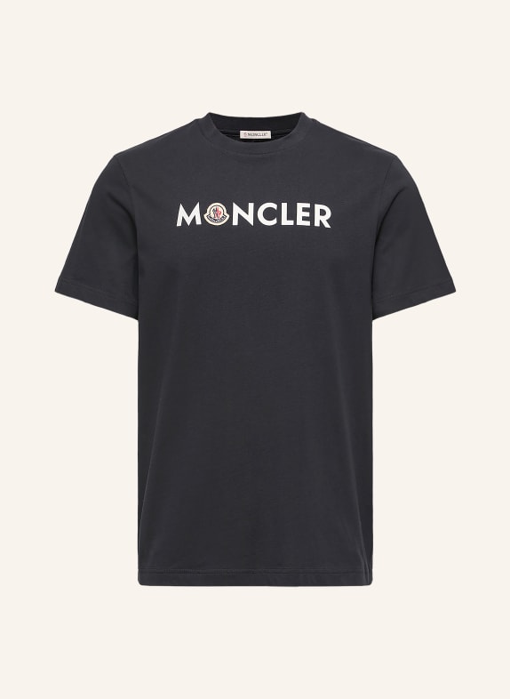 MONCLER T-shirt CZARNY