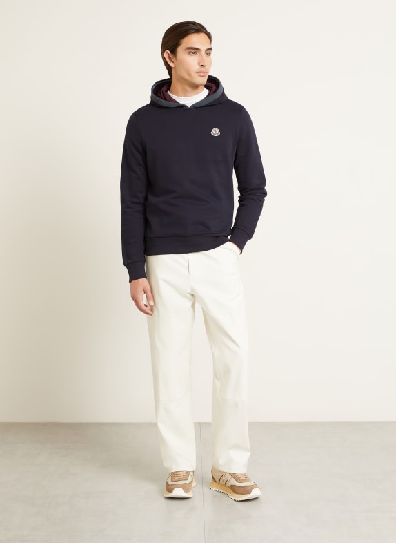 MONCLER Hoodie DONKERBLAUW / DONKERGRIJS