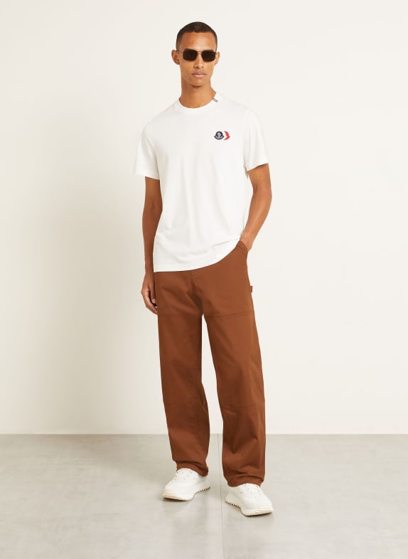 MONCLER T-shirt BLANC