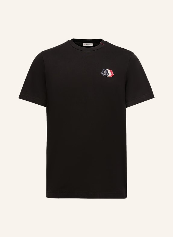 MONCLER T-shirt ZWART