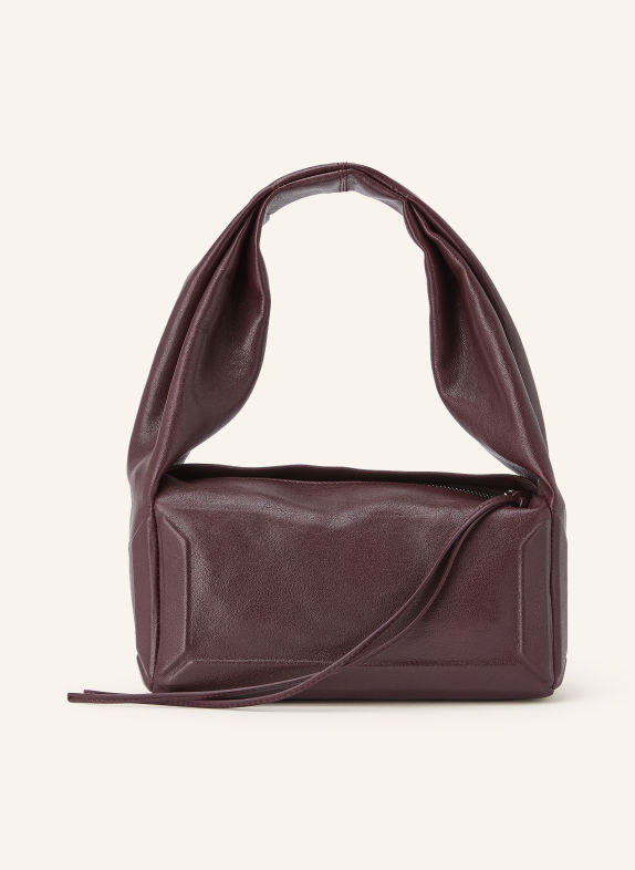 Maison Margiela Handtasche BOX BAG EAST WEST SMALL DUNKELROT