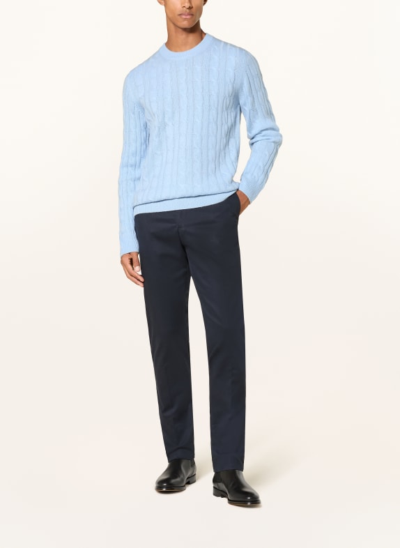 Aurélien Cashmere-Pullover HELLBLAU