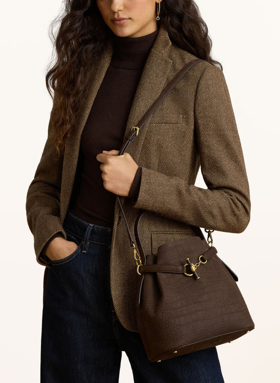 LAUREN RALPH LAUREN Buideltas MARRON FONCÉ / GOUD
