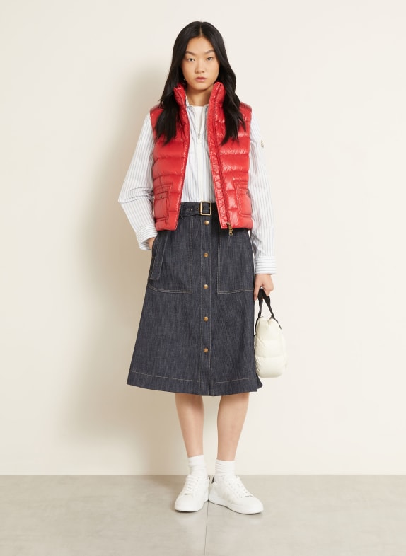 MONCLER Doudoune sans manches FRELON ROUGE