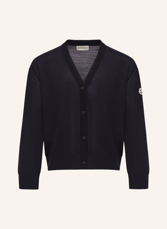 MONCLER Vest DONKERBLAUW