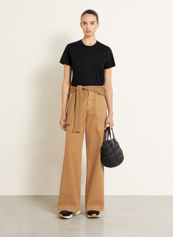 MONCLER T-shirt ZWART