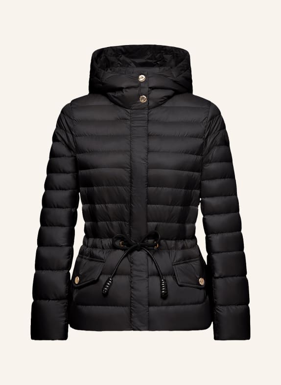MONCLER Lehká péřová bunda RAIES ČERNÁ