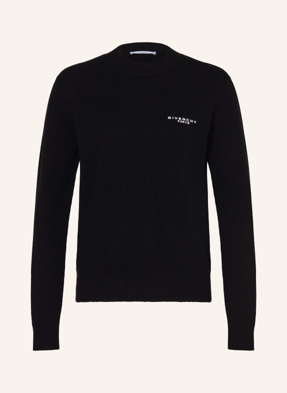 GIVENCHY Trøje med kashmir SORT