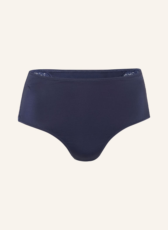 HANRO Slip taille haute AZELIA BLEU FONCÉ