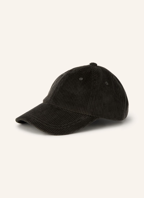 NN.07 Cord-kasket MØRKEGRØN