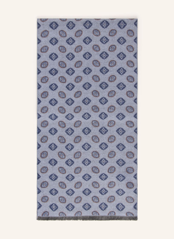 ROY ROBSON Scarves BLUE GRAY / TAUPE / DARK BLUE
