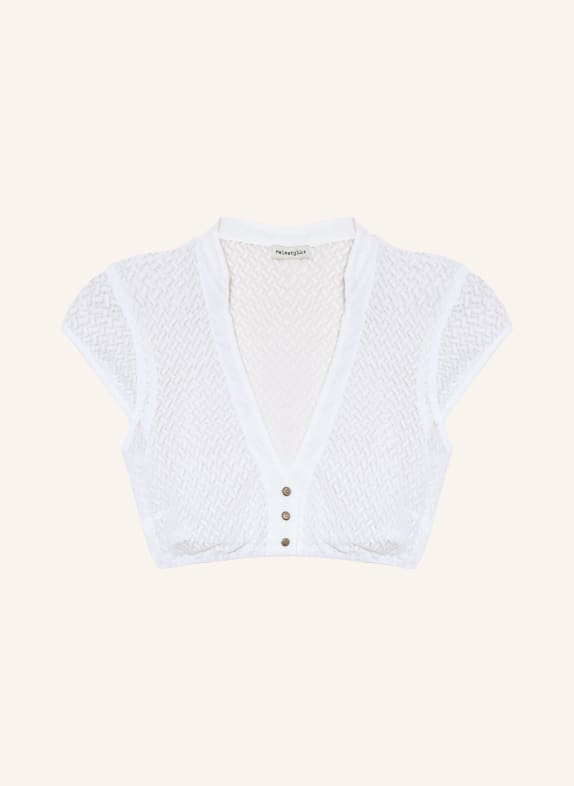 Heimatglück Tracht Dirndbluse LISL WEISS