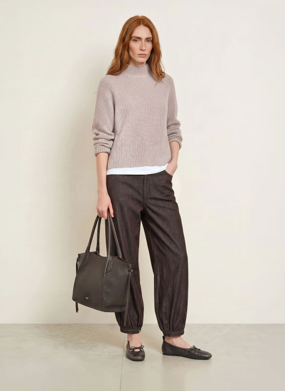 darling harbour Pullover light taupe melange