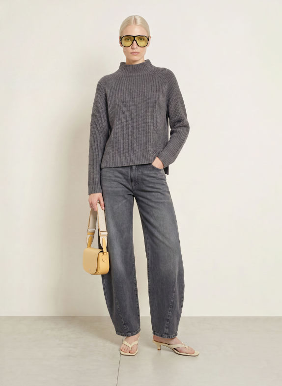 darling harbour Pullover MID GREY MELANGE