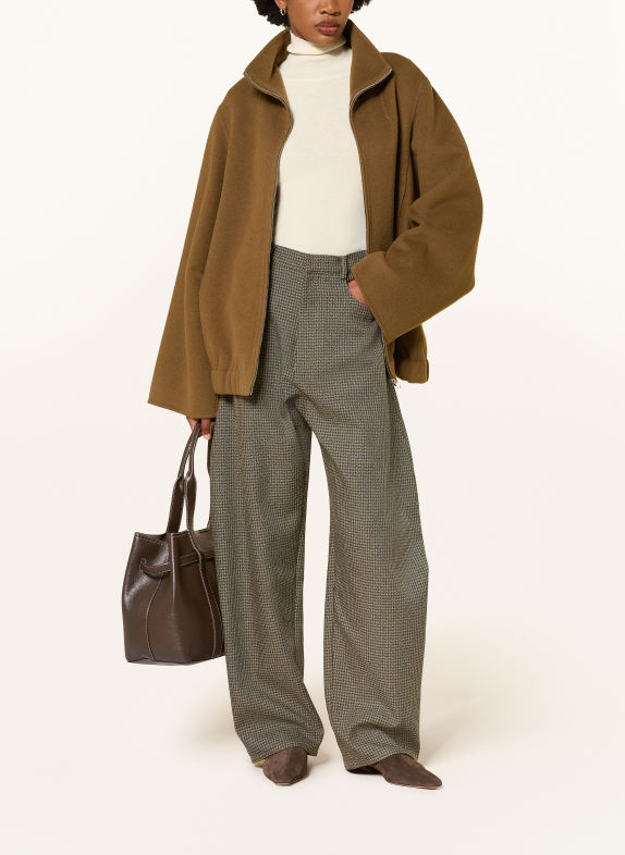 RHÚNE Pantalon GRACE MARRON / MARRON CLAIR