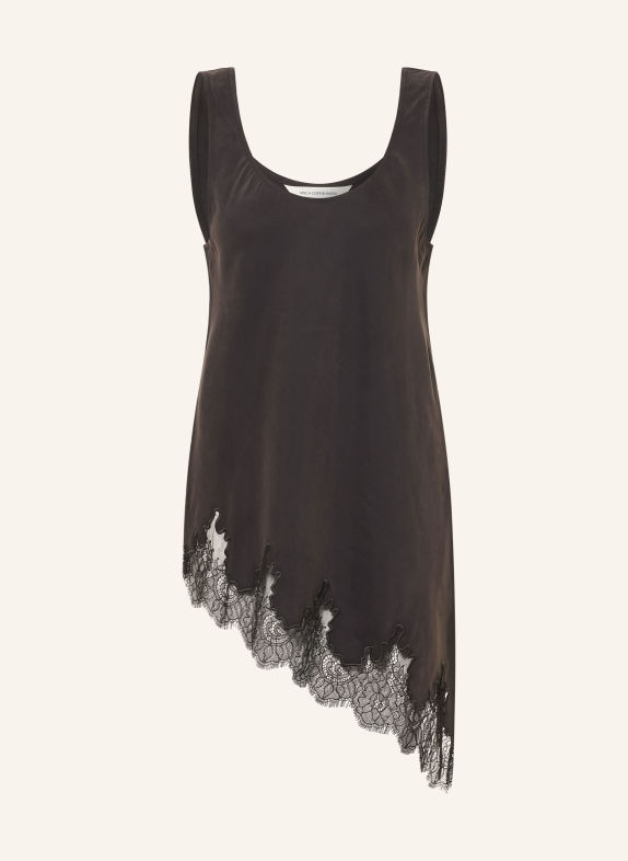 MSCH COPENHAGEN Top MSCHVICTORIA THEA mit Spitze SCHWARZ