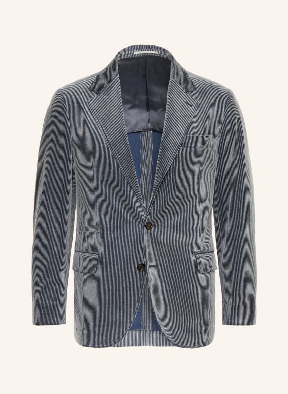 BRUNELLO CUCINELLI Cordsakko Slim Fit BLAUGRAU