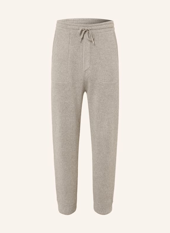BRUNELLO CUCINELLI Strickhose aus Cashmere GRAU