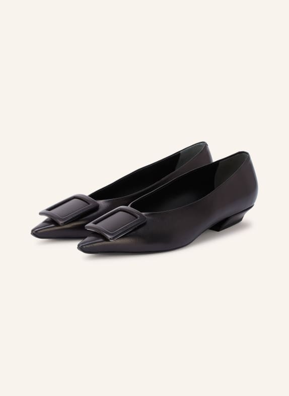 Roger Vivier Ballerinas VIV' IN THE CITY SCHWARZ