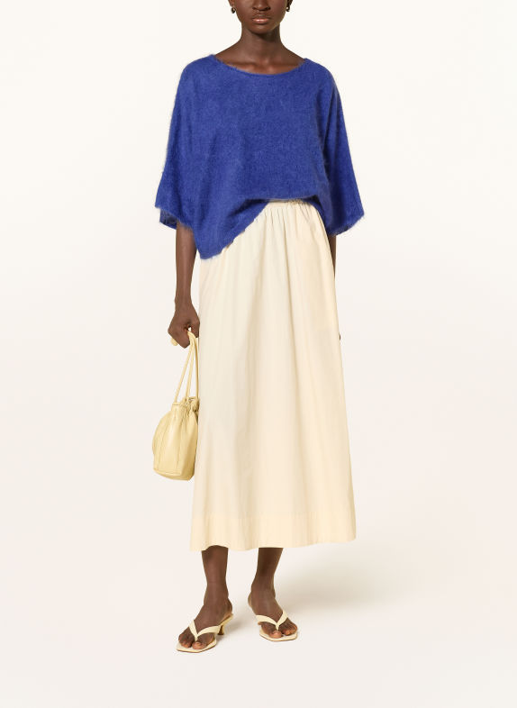 oui Cashmere-Pullover mit 3/4-Arm BLAU