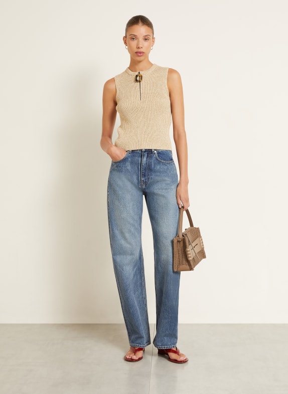 JW ANDERSON Gebreide top BEIGE
