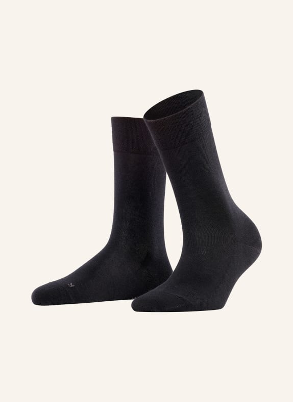 FALKE Chaussettes SENTITIVE LONDON 3000 BLACK