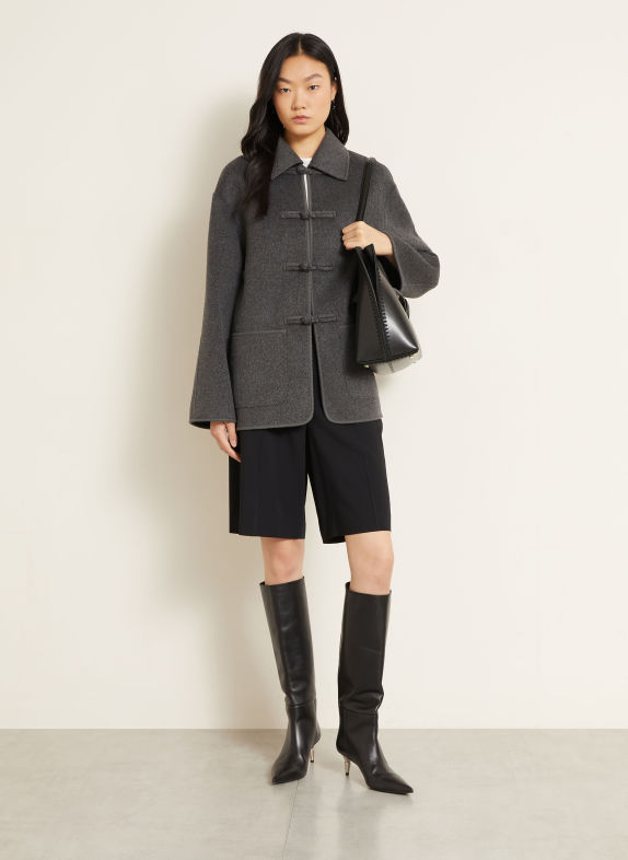 RÓHE Dufflecoat DUNKELGRAU