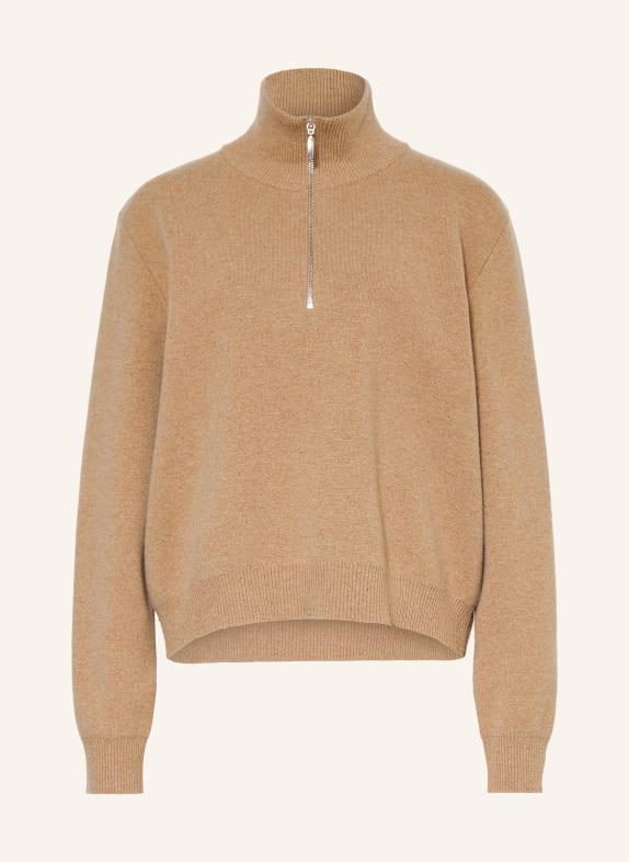 RÓHE Pull col zippé BEIGE