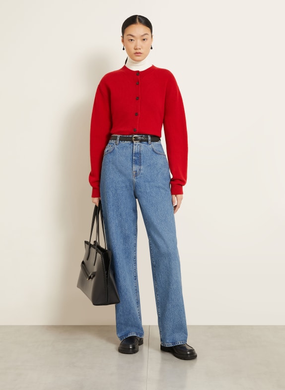 RÓHE Wide Leg Jeans BRUUN HERITAGE BLUE